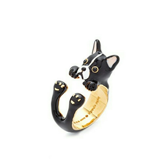 Antoine dog ring size 7 NWT kate spade - Picture 2 of 3